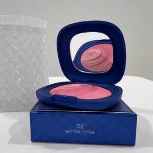 Kiko Milano Cosmetics Dolce Diva Baked Blush Trio Compact 02 Better Coral